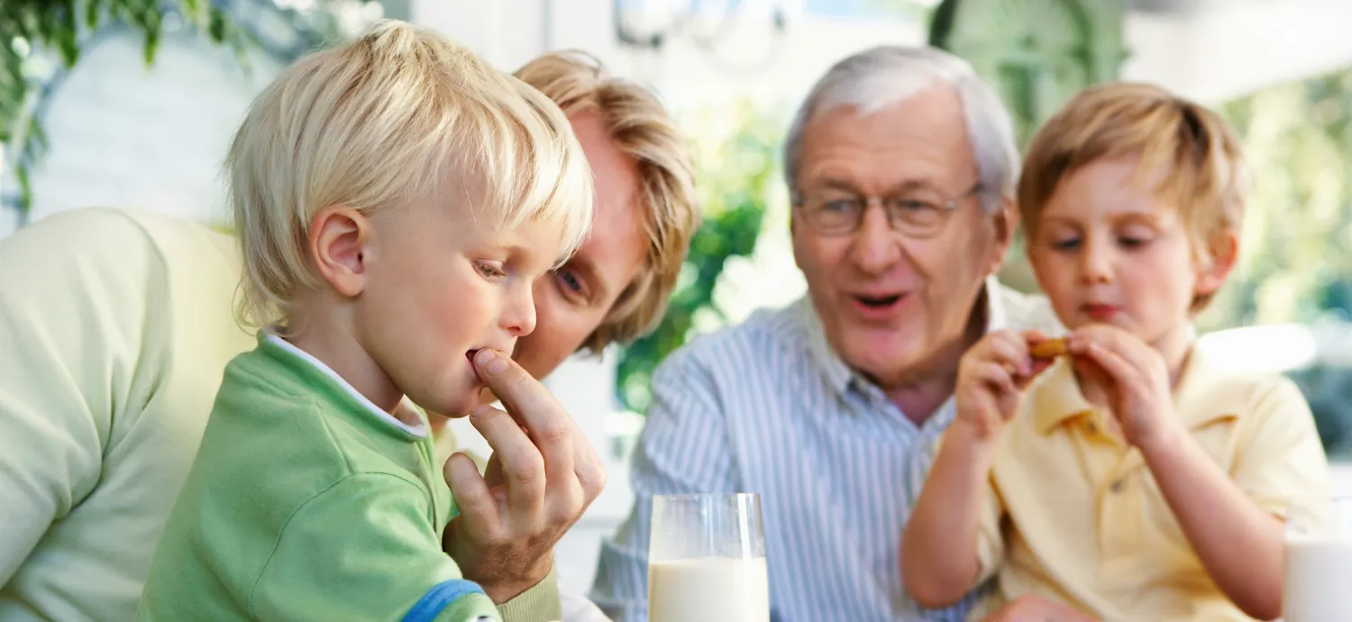 3 Generationen einer Familie