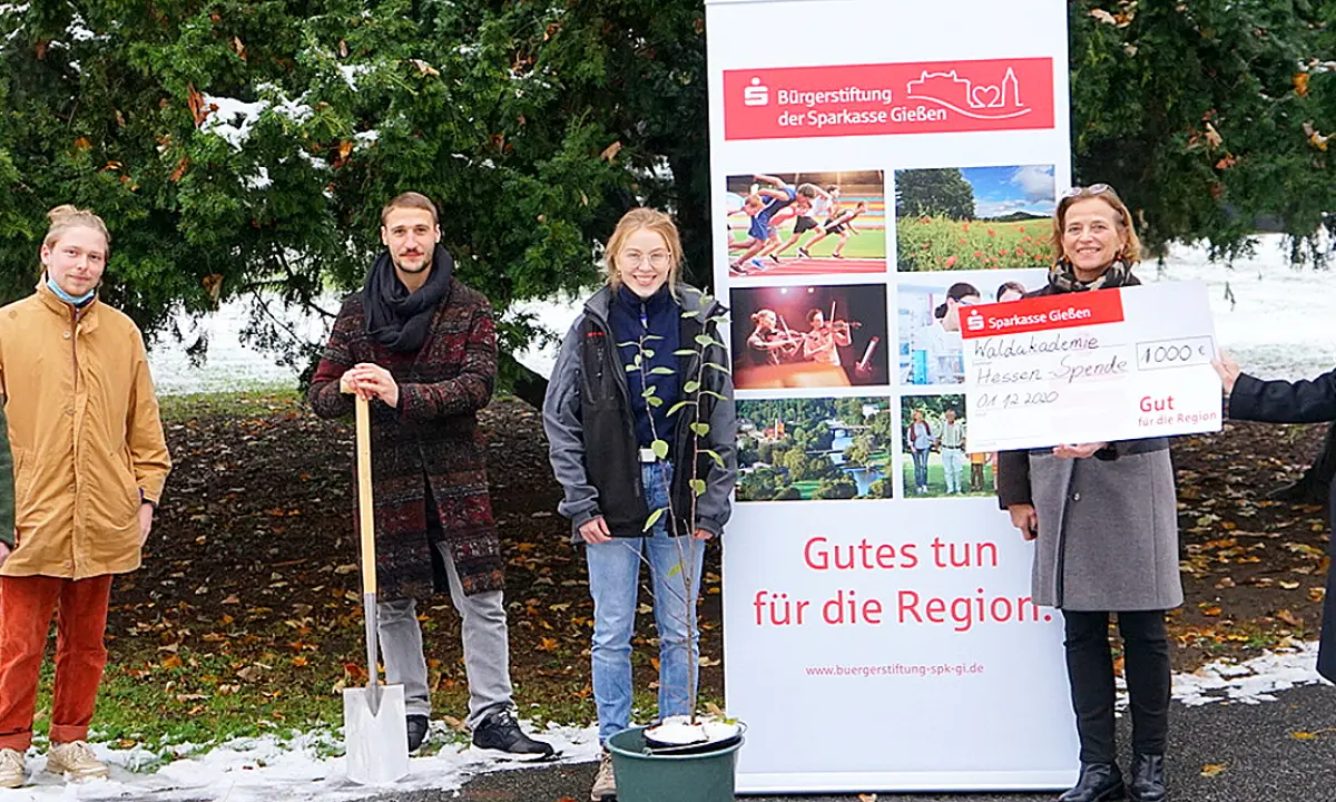 Spende an die Waldakademie Hessen