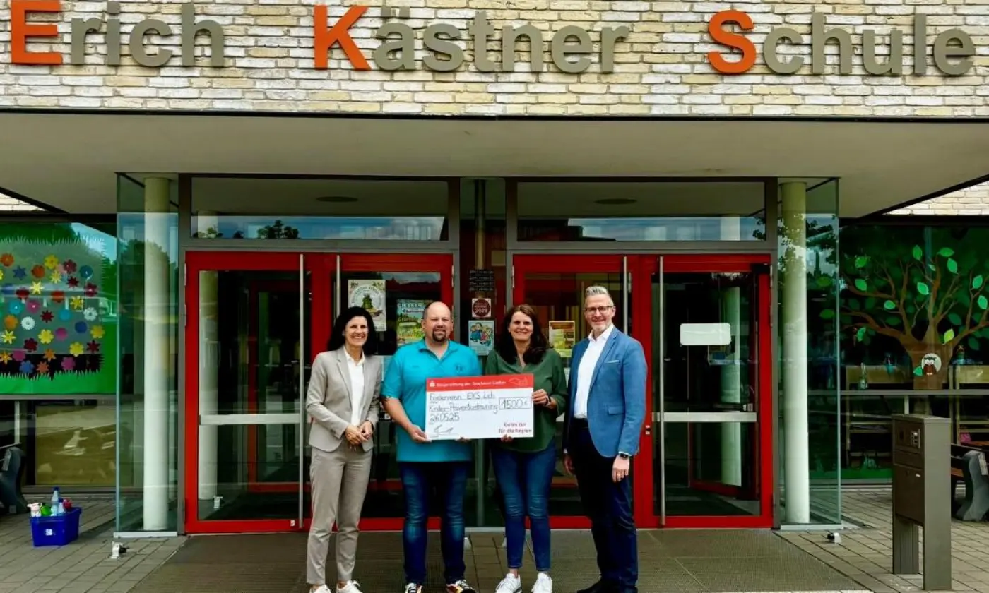 Bürgerstiftung unterstützt Präventionsprojekt der Erich-Kästner-Schule Lich