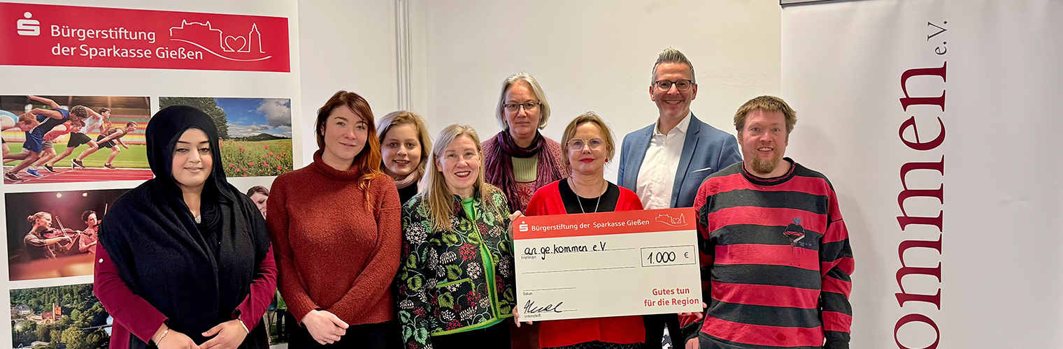 Die Bürgerstiftung unterstützt die Kräuterakademie des Vereins an.ge.kommen e.V.